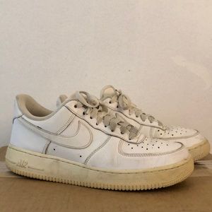 White Air Force 1 Low Mens 7.5